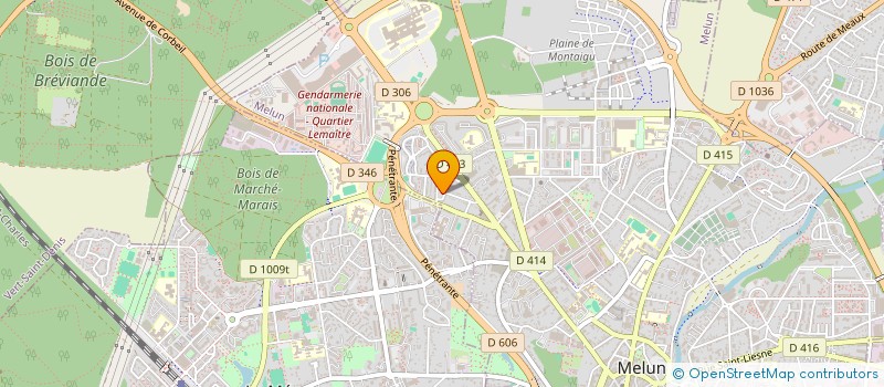 localisation de l'entreprise YOSALI  MELUN