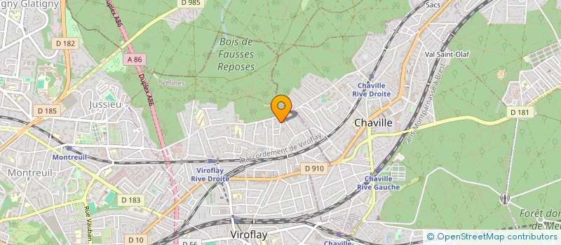 localisation de l'entreprise YOSAMAX  VIROFLAY