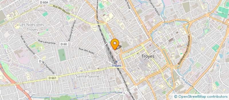 localisation de l'entreprise YOSATE  TROYES