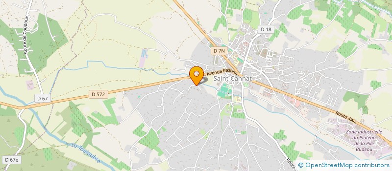 localisation de l'entreprise YOSEIKAN SAINT CANNAT  SAINT-CANNAT