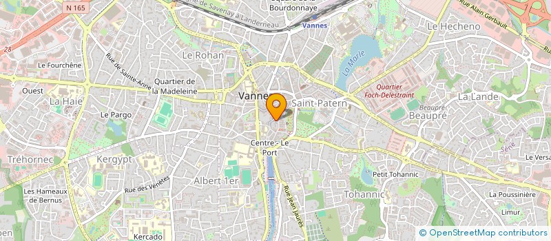 localisation de l'entreprise YOSEIKAN VANNETAIS à VANNES
