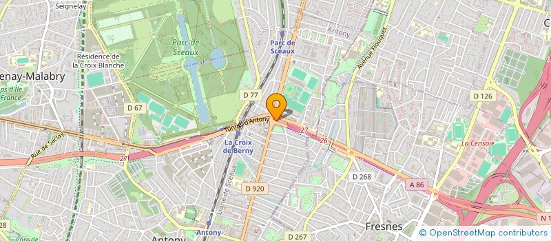 localisation de l'entreprise YOSEMITE INVEST à PARIS