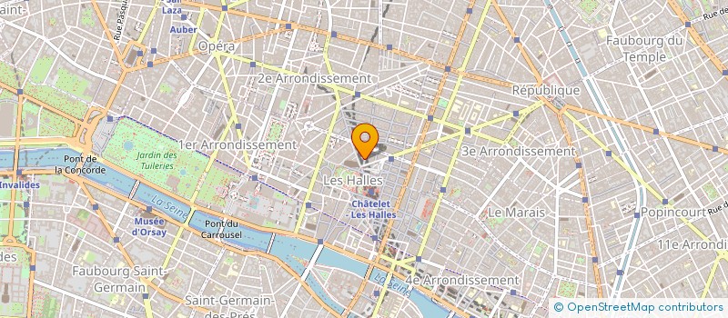 localisation de l'entreprise YOSHI ET COMPANY à PARIS