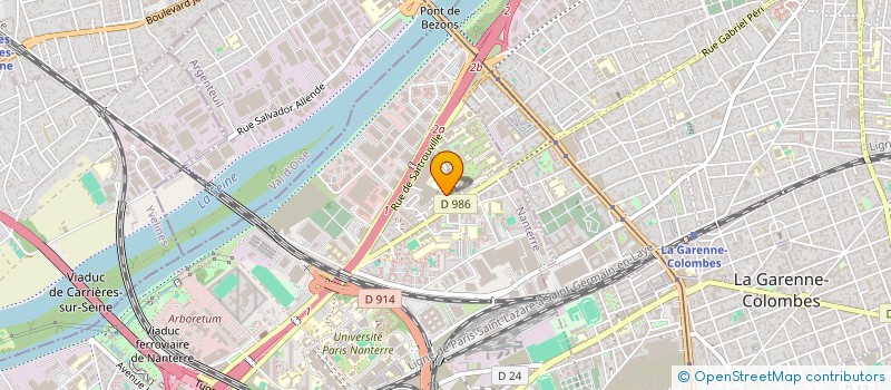 localisation de l'entreprise YOSHI SUSHI  NANTERRE