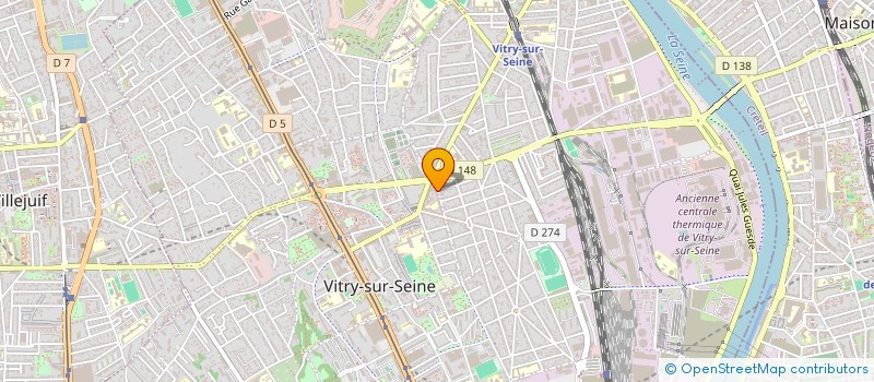 localisation de l'entreprise YOSHIYAKO à VITRY-SUR-SEINE