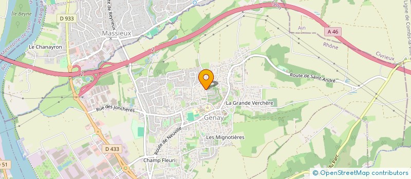 localisation de l'entreprise YOSHKA  GENAY