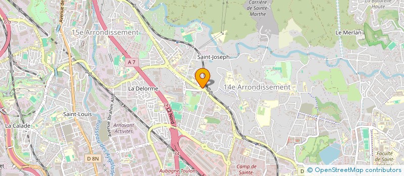 localisation de l'entreprise YOSS à MARSEILLE