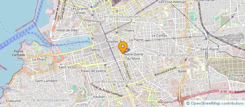 localisation de l'entreprise YOSS SUD EST à MARSEILLE