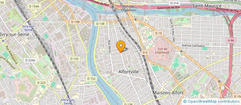 localisation de l'entreprise YOSSI  ALFORTVILLE