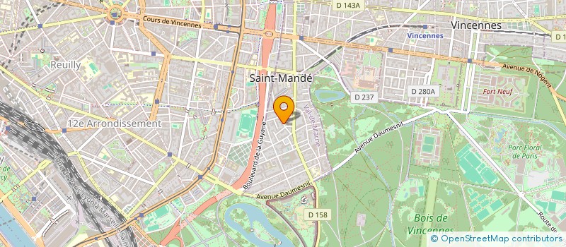 localisation de l'entreprise YOSSWELL CONSULTING à SAINT-MANDE