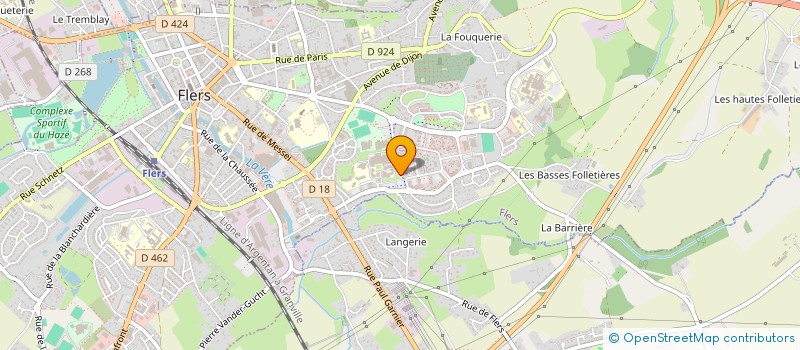 localisation de l'entreprise YOTI à ATHIS-VAL DE ROUVRE