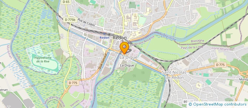 localisation de l'entreprise YOTOM  SAINT-NICOLAS-DE-REDON