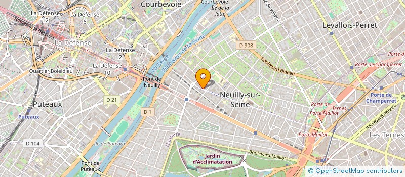 localisation de l'entreprise YOU à NEUILLY-SUR-SEINE