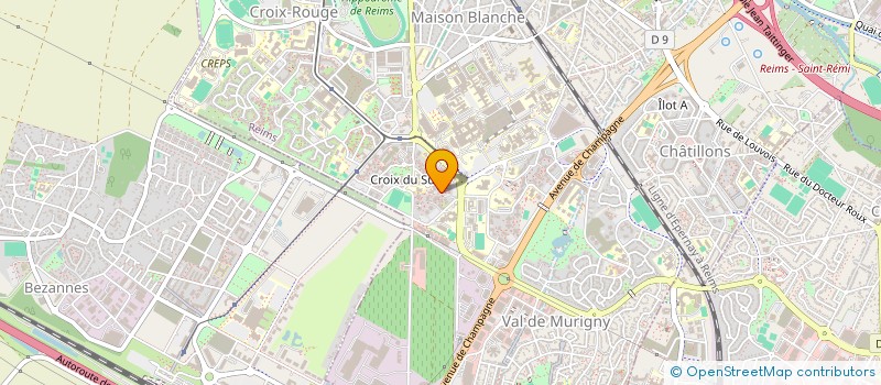 localisation de l'entreprise YOU AND ART  REIMS