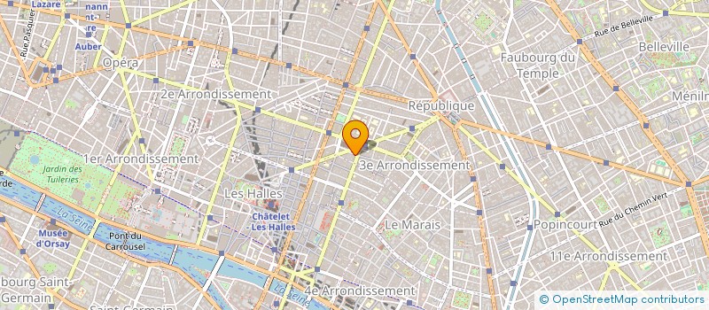 localisation de l'entreprise YOU AND EYE à PARIS