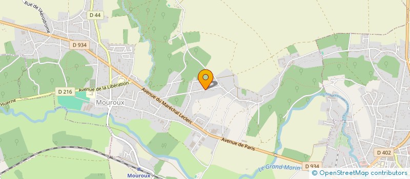 localisation de l'entreprise YOU ARE FABULOUS  MOUROUX