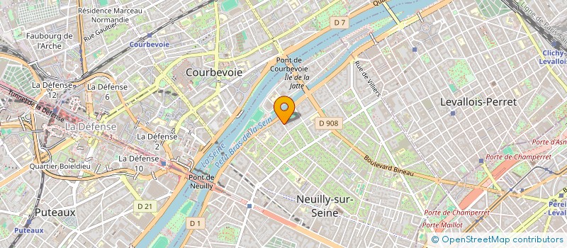 localisation de l'entreprise YOU ARE STORIES à NEUILLY-SUR-SEINE