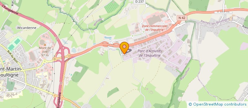 localisation de l'entreprise YOU ASSUR à SAINT-MARTIN-BOULOGNE