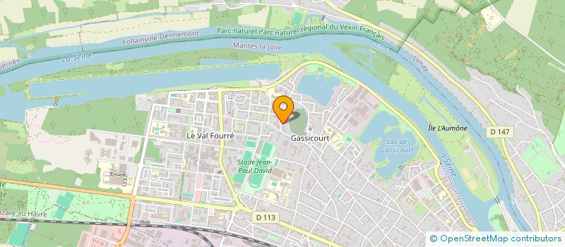 localisation de l'entreprise YOU AUTO  MANTES-LA-JOLIE