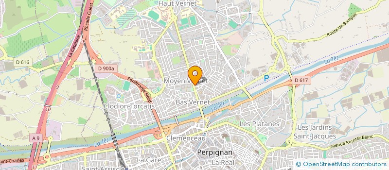 localisation de l'entreprise YOU BARBER  PERPIGNAN