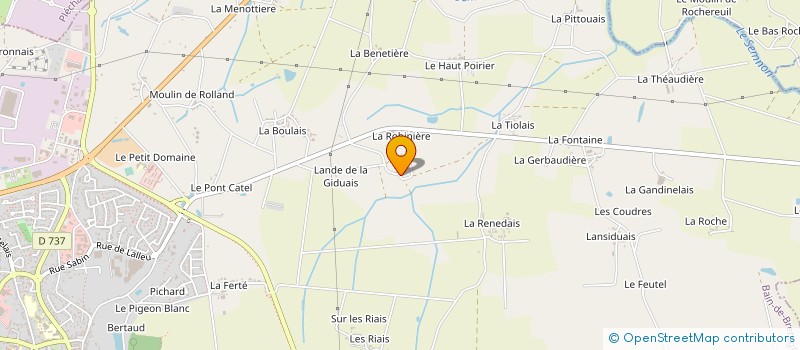 localisation de l'entreprise YOU & BEES  QUELAINES-SAINT-GAULT