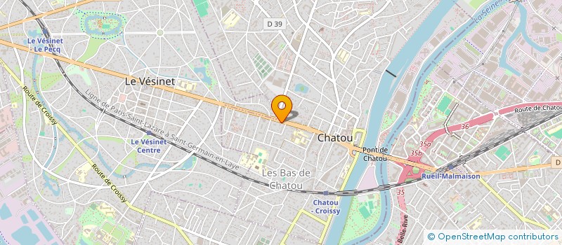 localisation de l'entreprise YOU CAB PRESTIGE  CHATOU