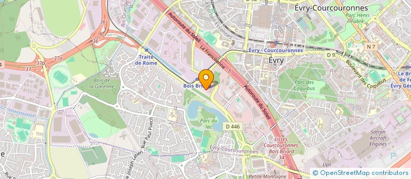 localisation de l'entreprise YOU CARS à BRETIGNY-SUR-ORGE