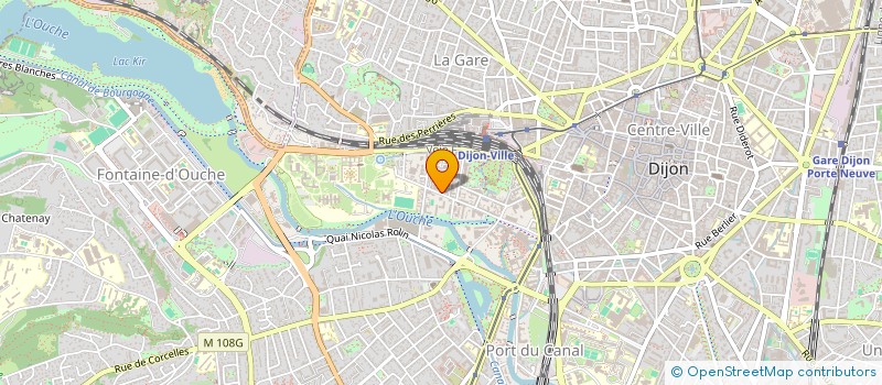 localisation de l'entreprise YOU FIRST MEDIA - YFM à DIJON