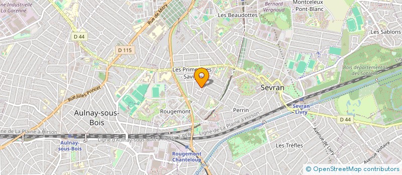localisation de l'entreprise YOU FOR ME à SEVRAN