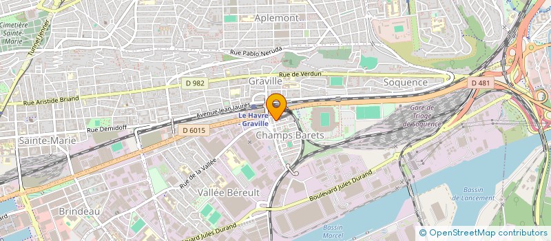 localisation de l'entreprise YOU GO à LE HAVRE