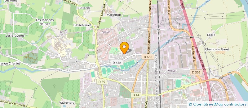 localisation de l'entreprise YOU IMMO  GLEIZE