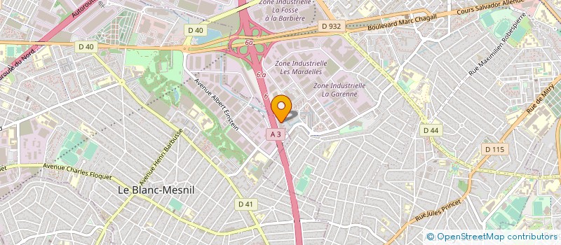 localisation de l'entreprise YOU LEASE  LE BLANC-MESNIL