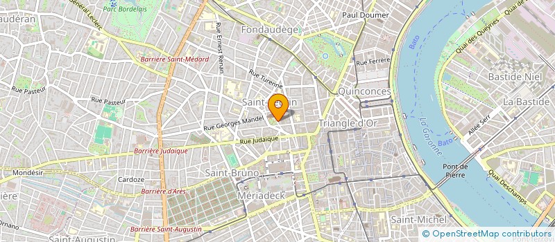 localisation de l'entreprise YOU & ME à BORDEAUX