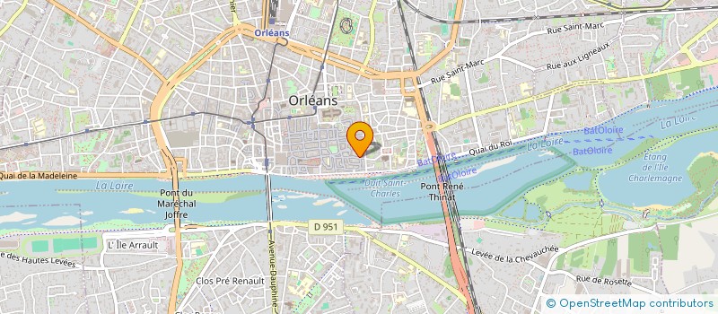 localisation de l'entreprise YOU & ME à ORLEANS