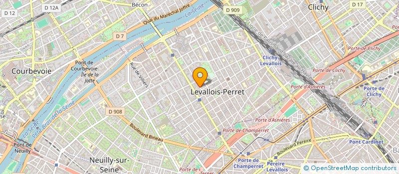 localisation de l'entreprise YOU & ME NOW à LEVALLOIS-PERRET