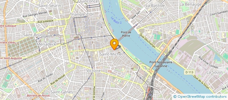 localisation de l'entreprise YOU NITED  BORDEAUX