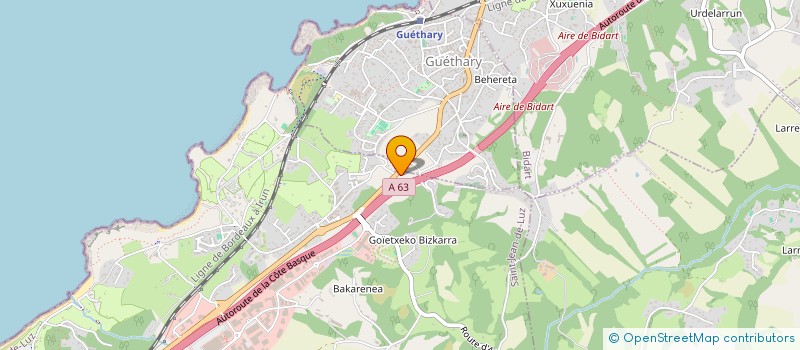 localisation de l'entreprise YOU SUSHI SAINT JEAN DE LUZ  SAINT-JEAN-DE-LUZ