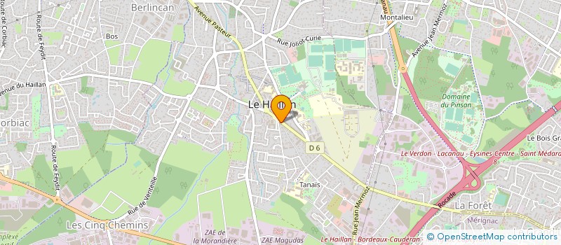 localisation de l'entreprise YOU TACOS  LE HAILLAN