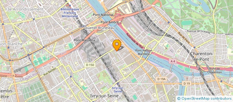 localisation de l'entreprise YOU THINK YOU THE BEST  IVRY-SUR-SEINE