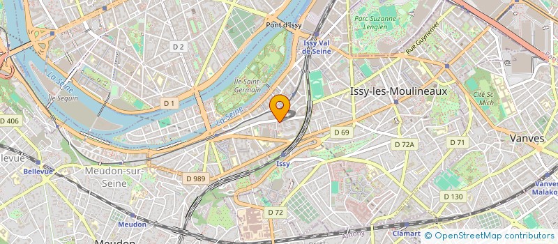 localisation de l'entreprise YOU TOO à ISSY-LES-MOULINEAUX