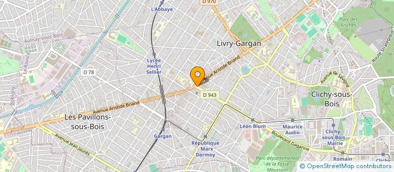 localisation de l'entreprise YOU TRANSPORT SERVICE à LIVRY-GARGAN