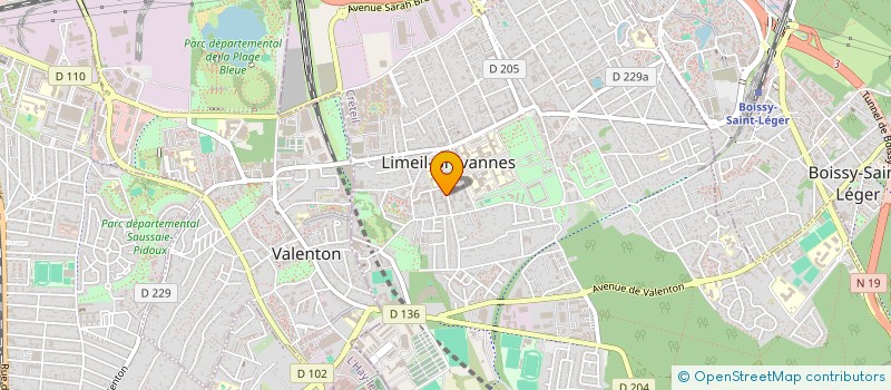 localisation de l'entreprise YOU VTC  LIMEIL-BREVANNES