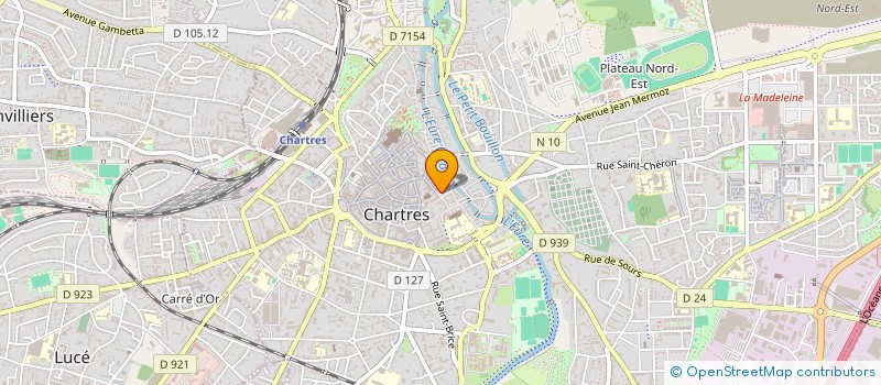 localisation de l'entreprise YOUAR à CHARTRES