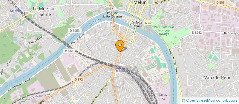 localisation de l'entreprise YOUART à MELUN