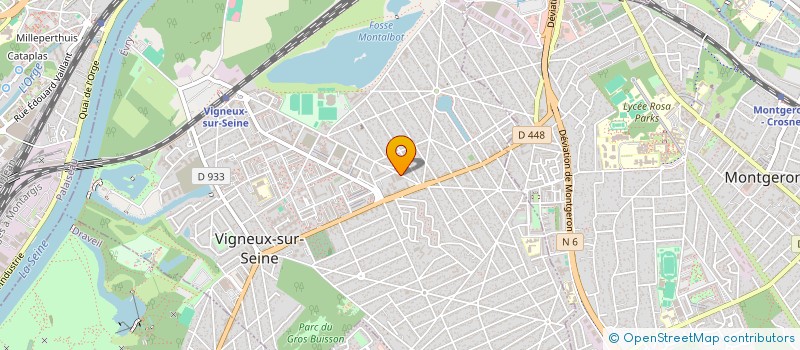 localisation de l'entreprise YOUBODY à VIGNEUX-SUR-SEINE