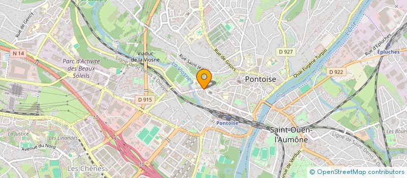 localisation de l'entreprise YOUBUG à PONTOISE