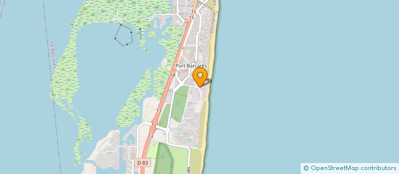 localisation de l'entreprise YOUCANDO  LE BARCARES