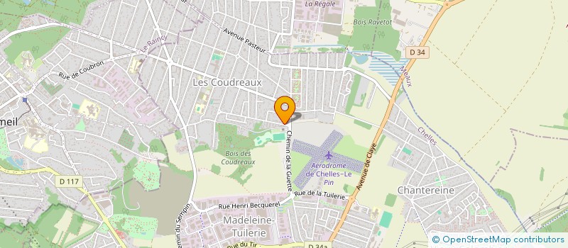 localisation de l'entreprise YOUCEF VTC  CHELLES