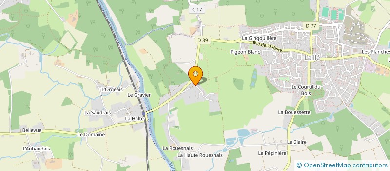 localisation de l'entreprise YOUCOM!  LAILLE