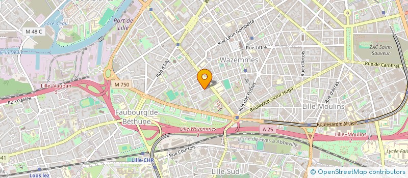 localisation de l'entreprise YOUDAF.COM à LILLE